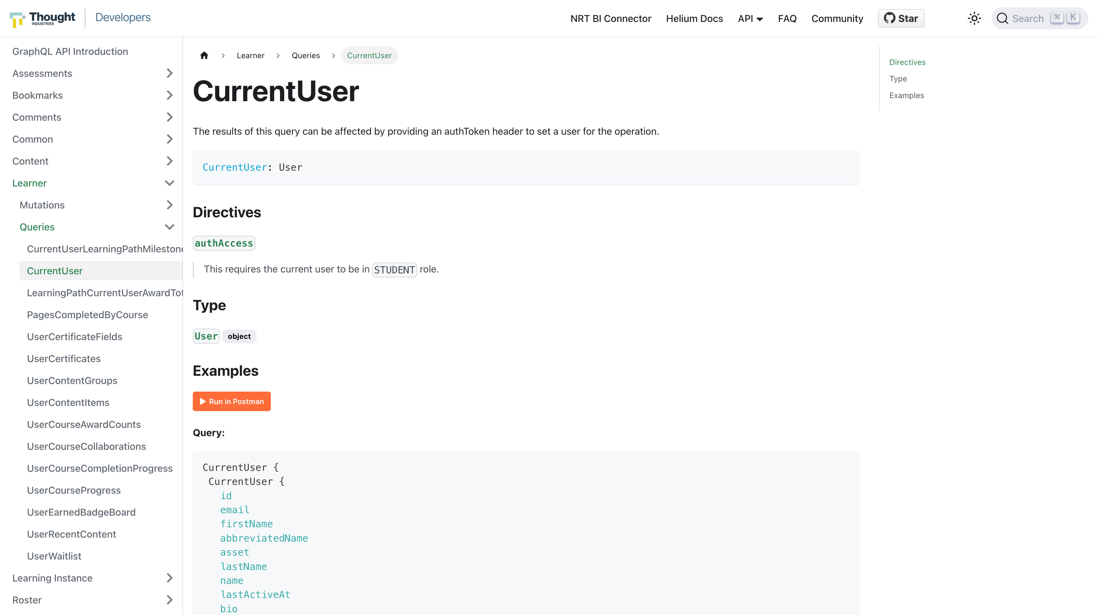 Thought Industries showcase screenshot